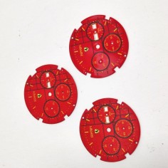 Quadrante orologio cronografo al quarzo Ferrari Formula nuovo