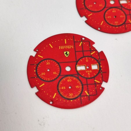 Quadrante orologio cronografo al quarzo Ferrari Formula nuovo