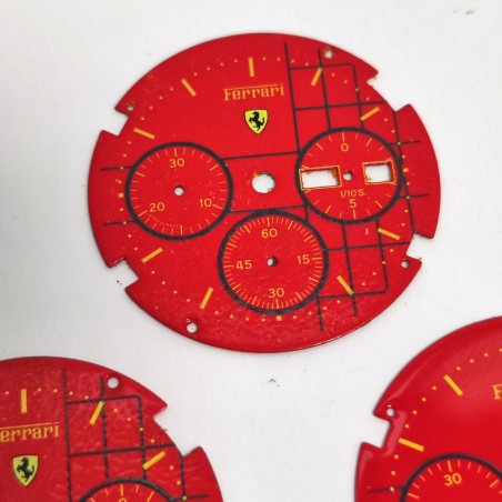 Quadrante orologio cronografo al quarzo Ferrari Formula nuovo