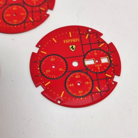Quadrante orologio cronografo al quarzo Ferrari Formula nuovo