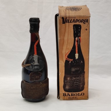 Bottiglia Barolo Riserva Valledoria 1971 sigillata 75 cl 13%