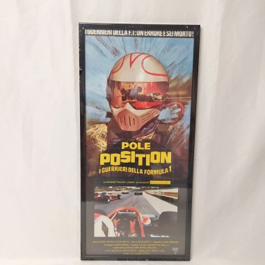 Pole position. I guerrieri della Formula 1 Locandina cinema con cornice