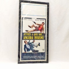 Attenti a quei due… ancora insieme. Tony Curtis, Roger Moore Locandina originale