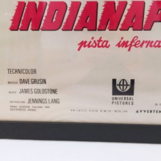 Indianapolis pista infernale. P. Newman, J. Woodward R. Wagner 1969 Locandina 2