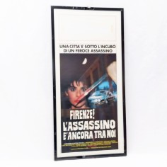 Firenze! L’assassino è ancora tra noi. Mariangela d’Abbraccio. 1986 Locandina