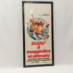 Dudù il maggiolino scatenato. J. Fuchsberger R. Mark 1974 Locandina cinema