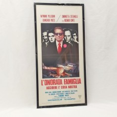 L’onorata famiglia. Uccidere è cosa nostra. 1973 Locandina film originale