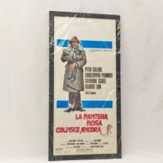 La pantera rosa colpisce ancora. Peter Sellers C. Plummer 1975 Locandina cinema