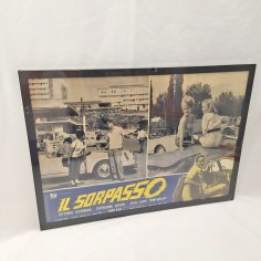 Locandina film Il Sorpasso. Gassman Spaak Trintignant
