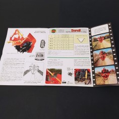 Brochure descrizione scavafossi biruota Dondi. Buono 2