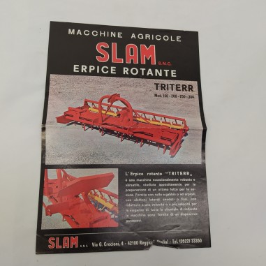 Brochure Macchine agricole SLAM Erpice Rotante Tritterr Mod. da 150 a 300