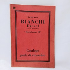 Catalogo parti di ricambio Autocarro Bianchi diesel “Mediolanum 68” Macchiato