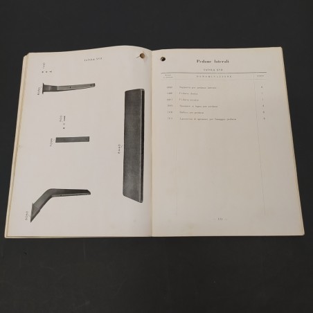 Catalogo parti di ricambio Autocarro Bianchi diesel “Mediolanum 68” Macchiato