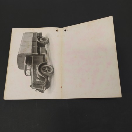 Catalogo parti di ricambio Autocarro Bianchi diesel “Mediolanum 68” Macchiato