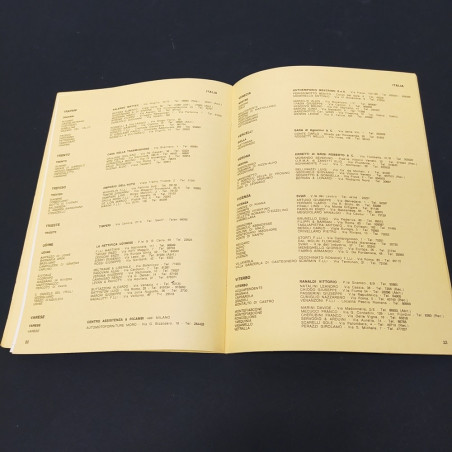 Manuale assistenza e ricambi Lombardini motori.1976/77. Buono