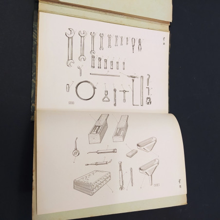 Catalogo parti di ricambio Trattrici Fiat 60C-CI-CA 1956 Macchiato