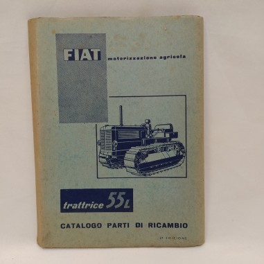 Catalogo parti di ricambio trattrice 55L Fiat anno 1955