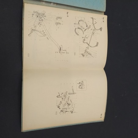 Catalogo parti di ricambio trattrice 55L Fiat anno 1955