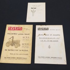 Laverda - Falciatrici portate laterali FAL18 FAL 18M Trattrice FIAT la piccola 2