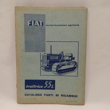 Catalogo parti di ricambio Fiat trattrice 55L 2° ed. 1955