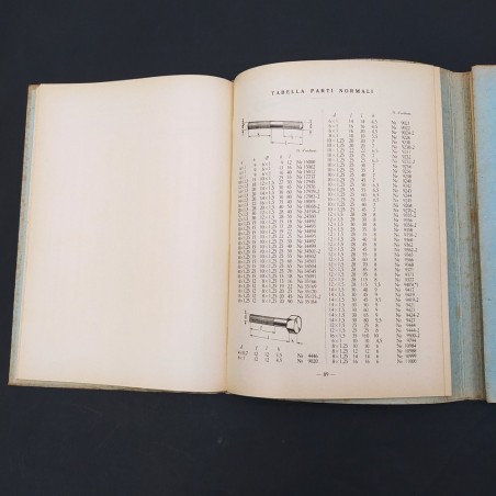 Catalogo parti di ricambio Fiat trattrice 55L 2° ed. 1955