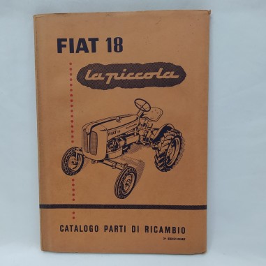Catalogo parti di ricambio Fiat La piccola 2° ed. 1957 Macchie