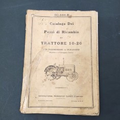 Catalogo ricambi Trattore 10-20 con trasmissione a ingranaggi. Difetti