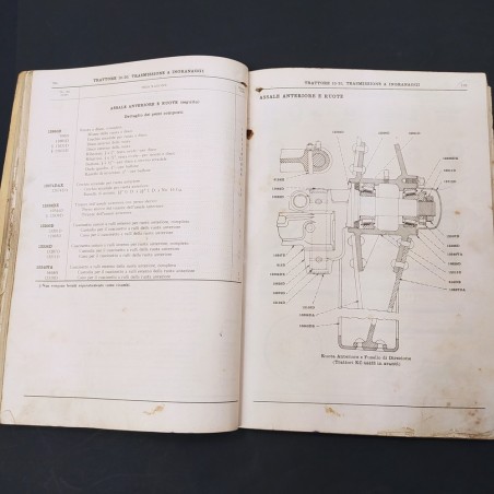 Catalogo ricambi Trattore 10-20 con trasmissione a ingranaggi. Difetti