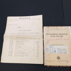 Catalogo parti di ricambio trattore Steyr diesel traktor 26PS TYP180 anno 1948 2