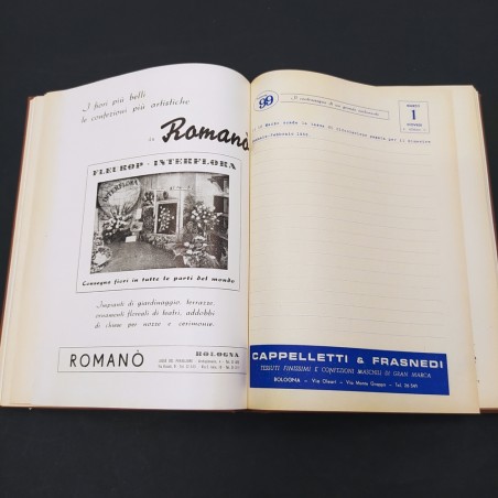 Annuario e agenda dell’automobilista 1956. Leggermente macchiato in copertina