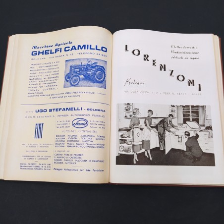 Annuario e agenda dell’automobilista 1956. Leggermente macchiato in copertina