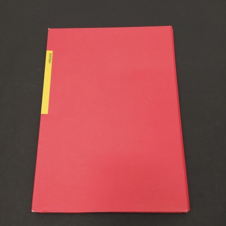 Cartellina stampa Ferrari Press 7 modelli anno 1994 stampato 825/94