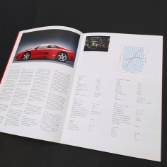Brochure presentazione scuderia Ferrari e gamma modelli anno 1998. Buono 2