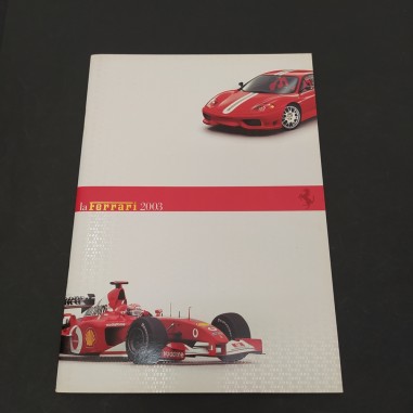 Brochure presentazione stampa La Ferrari 2003 pubb. 1886/03 Ottima