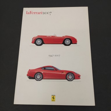 Brochure presentazione stampa La Ferrari anno 2007. Buono