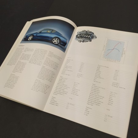Brochure presentazione stampa La Ferrari 1997 Copertina macchiata