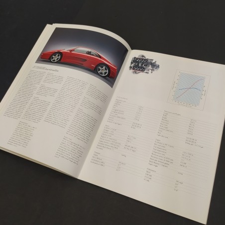 Brochure presentazione stampa La Ferrari 02/1997 Copertina macchiata