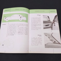 Uso e manutenzione Alfa Romeo 2000 Sprint in francese. Pubb.784-3/1962. Buono 2