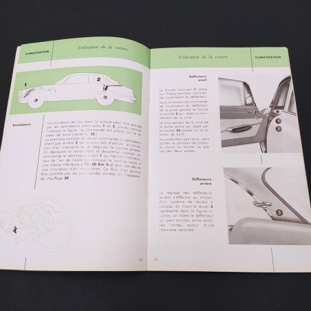 Uso e manutenzione Alfa Romeo 2000 Sprint in francese. Pubb.784-3/1962. Buono