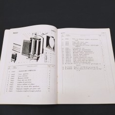 Catalogo ricambi Ansaldo Trattore cingolato agricolo T.C.A. 60. 1947 buono 2