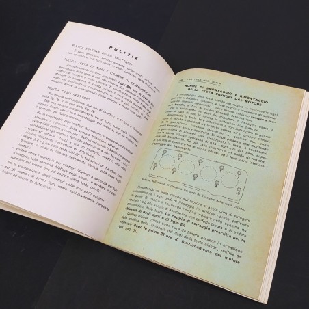 Libretto Uso e manutenzione Trattrice OM mod.35/40 R 1954 5° ed. ottimo