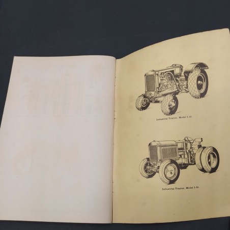 Catalogo parti Tractor mod. W-30 McCormick-Deering TC-14 Inglese. Macchiato