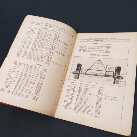 Trattrice Fordson catalogo Pezzi di ricambio anno 1934 piccoli difetti