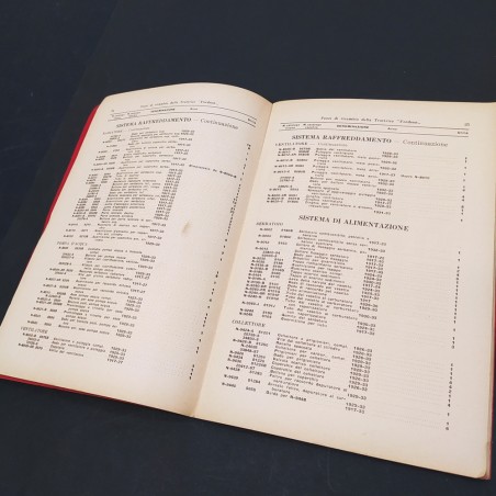 Trattrice Fordson catalogo Pezzi di ricambio anno 1934 piccoli difetti
