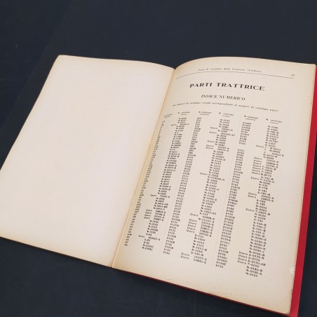 Trattrice Fordson catalogo Pezzi di ricambio anno 1934 piccoli difetti
