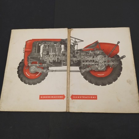 Parti di ricambio La nuova SAME 20 (42HP) a 2 e  4 ruote 1959. Macchiato