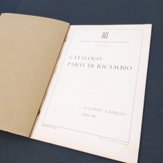 Catalogo parti di ricambio Trattrici a cingoli Fiat Tipo 30. 1940 Ottimo 2