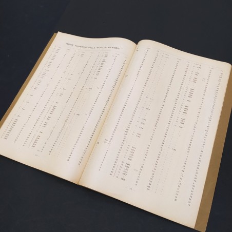 Catalogo parti di ricambio Trattrici a cingoli Fiat Tipo 30. 1940 Ottimo