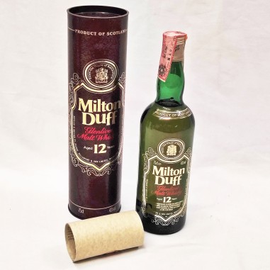 Milton Duff 12 anni bottiglia Whisy 75 cl 43% Spirit spa Genova
