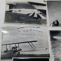 Lotto di 6 foto aerei regia Aviazione anni 30 Caprioni Savoia Marchetti 2